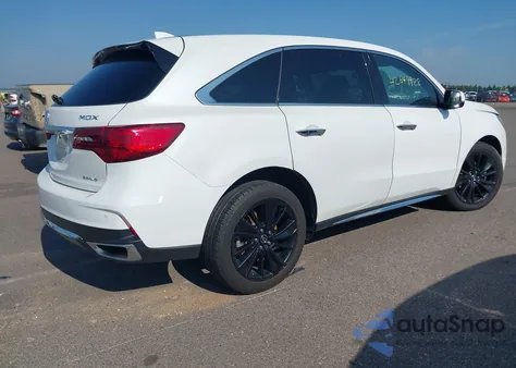 2020 Acura Mdx Technology Package из США, поврежденный, VIN 5J8YD4H53LL053357